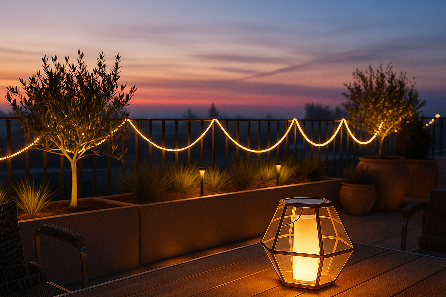 Illuminazione esterna a basso consumo: soluzioni LED e solari per giardino e balcone